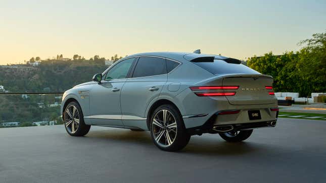 Image for article titled 2025 Genesis GV80 SUV Goes Fastback With The New GV80 Coupe