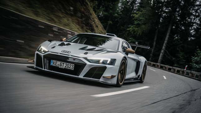 Image for article titled 640-HP ABT XGT Is A Street-Legal Audi R8 GT2 Race Car