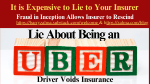 It is Expensive to Lie to Your Insurer