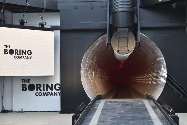 Image for article titled Elon Musk&#39;s Boring Company Has Drilled A Grand Total Of 2.4 Miles In 7 Years