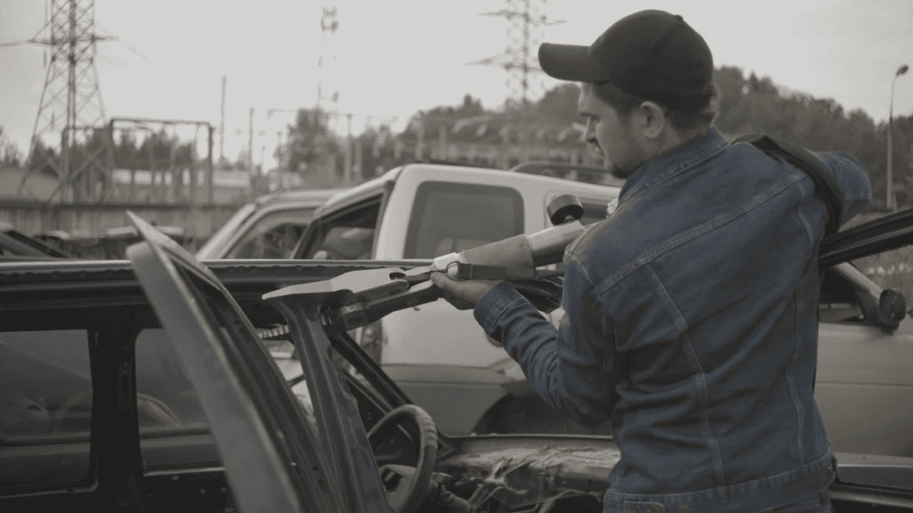 Cut Through A-Pillars Like Butter With This Machine-Gun-Fired 'Jaws Of Life' Tool