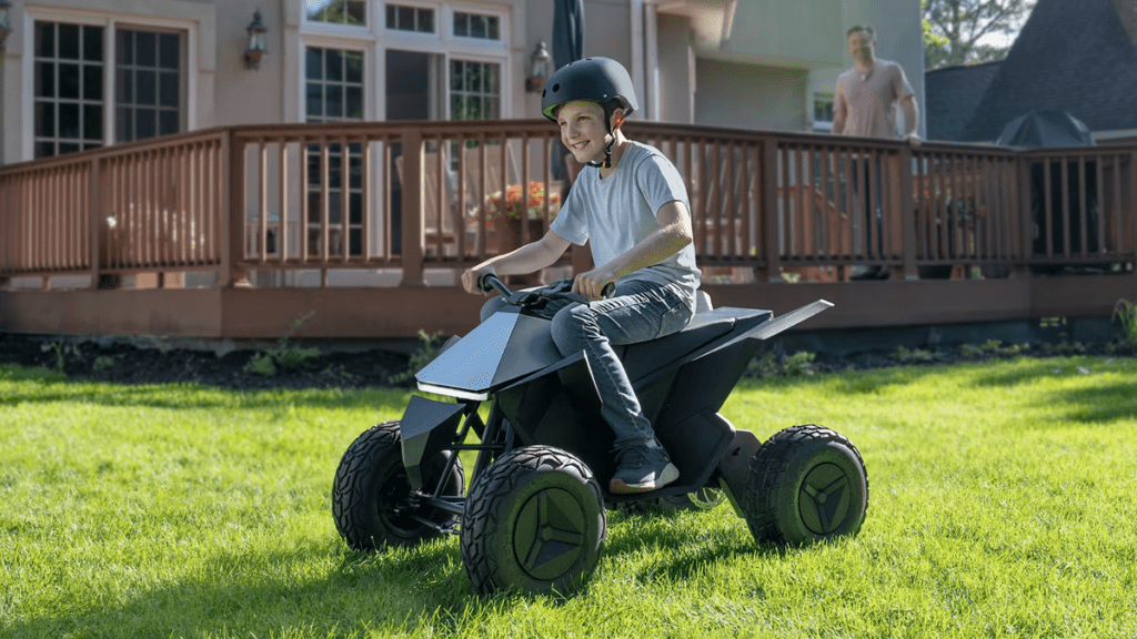 Improved $1,900 Tesla Cyberquad Probably Won’t Hurt Your Kids