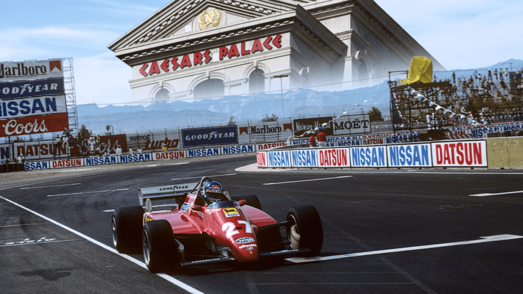 The Sun-Scorched Parking Lot That Hosted F1’s First Las Vegas Grand Prix