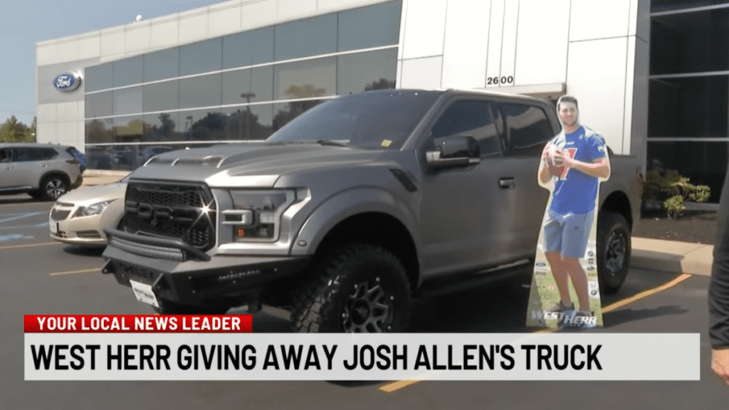 Who In Their Right Mind Would Turn Down $100,000 To Drive Josh Allen's Old Truck?