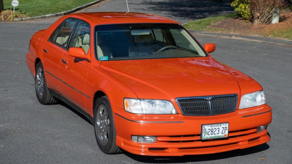 This Nacho Cheese Orange Infiniti Q45 Is The Only Infiniti Worth Buying