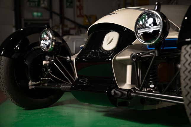 Image for article titled Morgan&#39;s New XP1 Is The 1500-Pound Three-Wheeled Electric Sports Car The World Needs Right Now