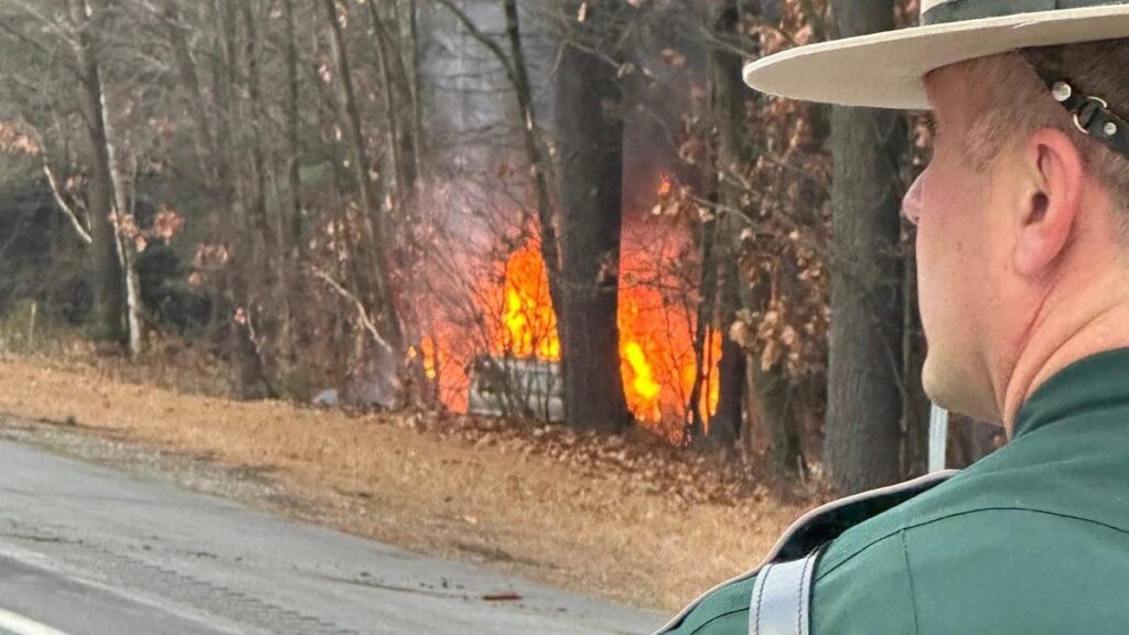 Burning Car Filled With Hundreds Of Rounds Of Ammunition Opens Fire On Firefighters Trying To Extinguish Its Blaze