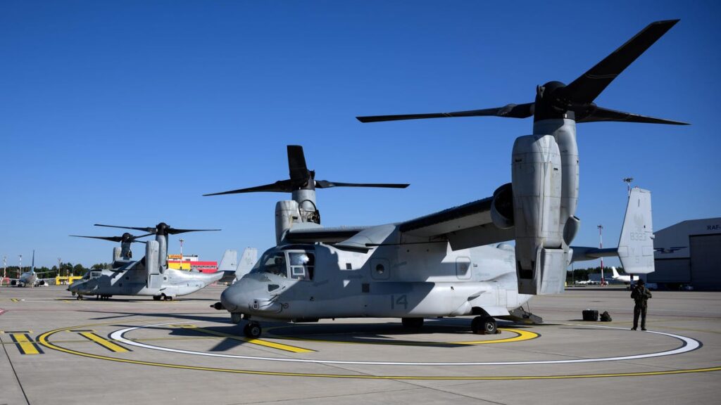 U.S. Military Grounds $34 Billion Fleet Of Dangerous V-22 Osprey VTOLs