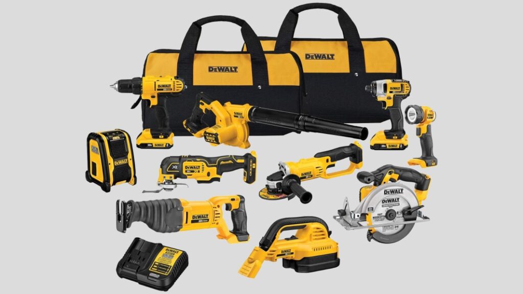 Save $137 on this DeWalt 20V MAX 10-tool combo kit with this Amazon deal