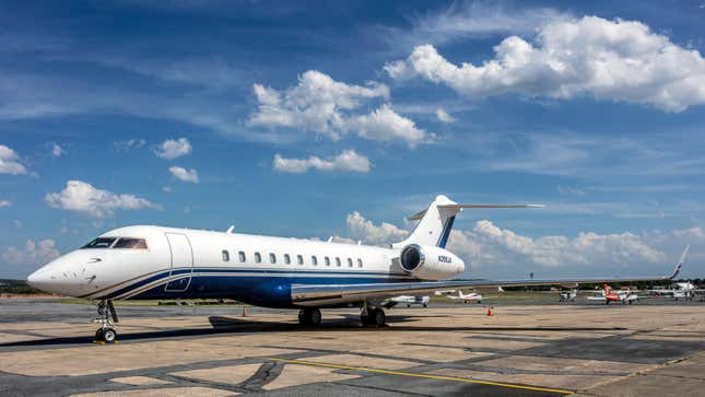 Bombardier Global 5000 N399JA at Frederick Municipal Airport, Maryland, USA