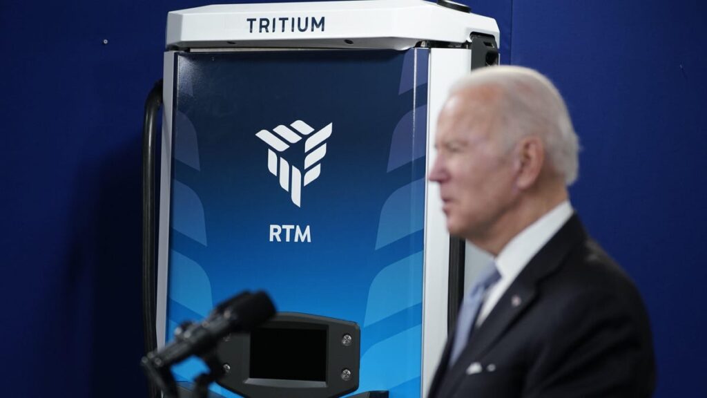 Biden’s First EV Charging Station Goes Online After $7.5 Billion In American EV Investments