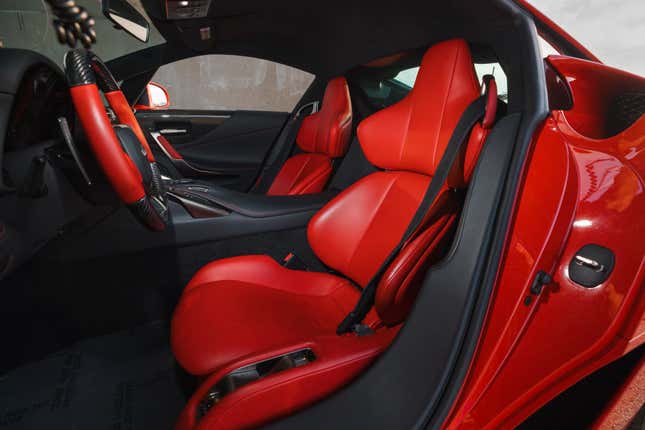 Image for article titled Millionaires, Go Bid On The Reddest Lexus LFA You&#39;ve Ever Seen