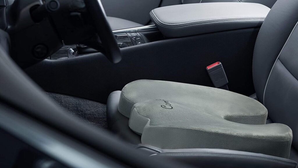 The best-selling car seat cushion on Amazon is on sale for 27% off right now