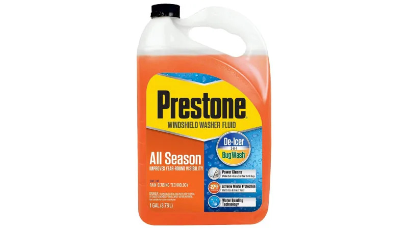 Prestone Deluxe 2-in-1 Windshield Washer Fluid