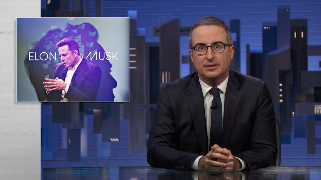 Watch John Oliver Spend 30 Minutes Talking About How Much Elon Musk Sucks