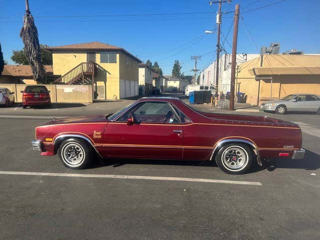 Image for article titled At $16,000, Will This 1983 Chevy El Camino Make You Feel Like Royalty?