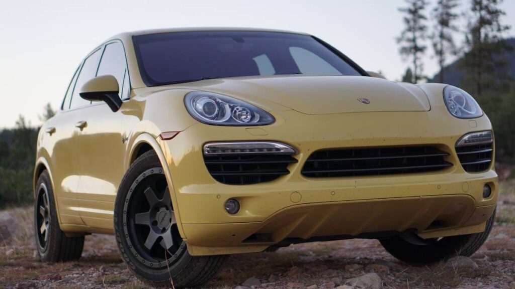 At $16,000, Is This Yellow 2012 Porsche Cayenne S Hybrid A Red Hot Deal?