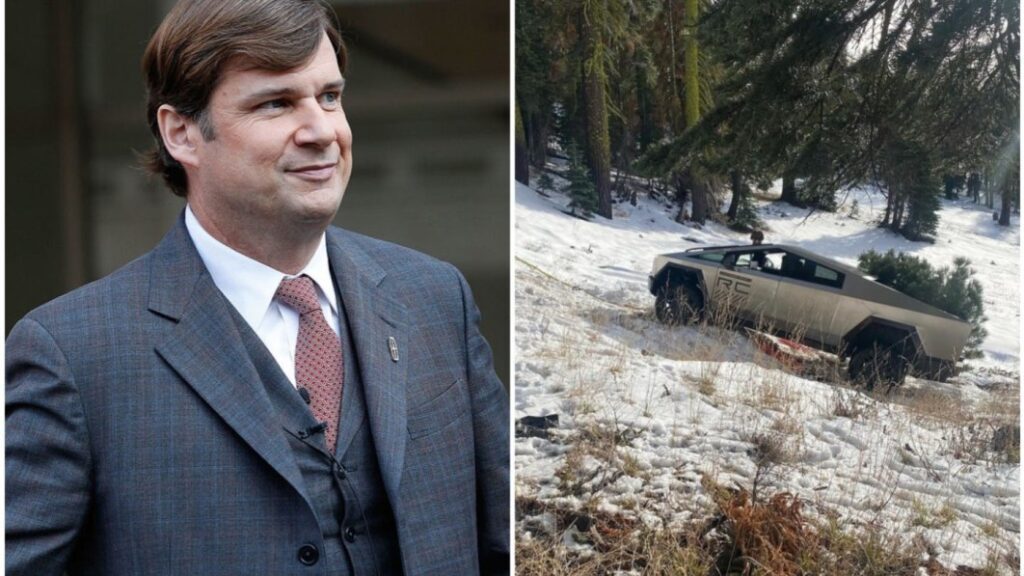 CEO Jim Farley says viral video of stuck Cybertruck rescued by a Ford wasn't an ad