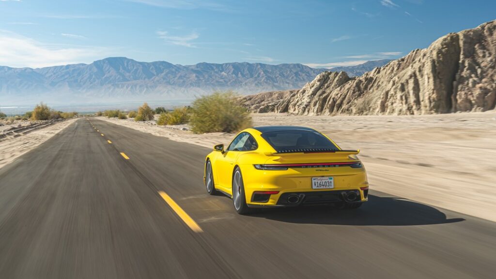 President Biden says he took a Porsche up to 171 mph