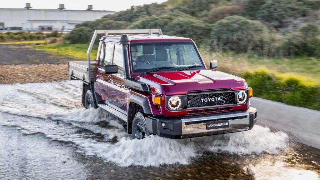 Toyota's beefy Land Cruiser 70 Series reintroduced in Japan