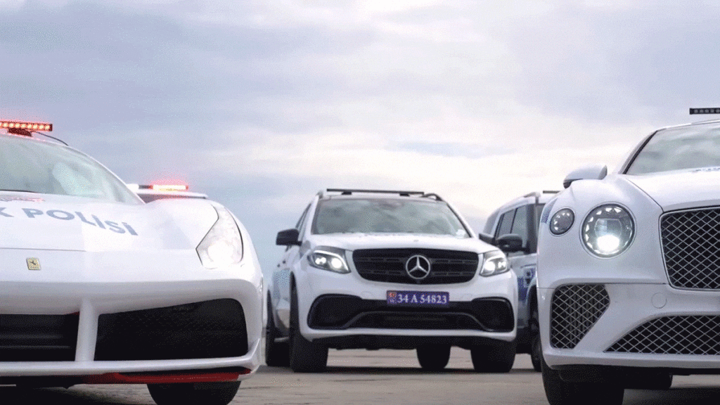 Turkish Police Converts Drug Trafficker's $3.5 Million Sports Car Fleet For Patrol Use