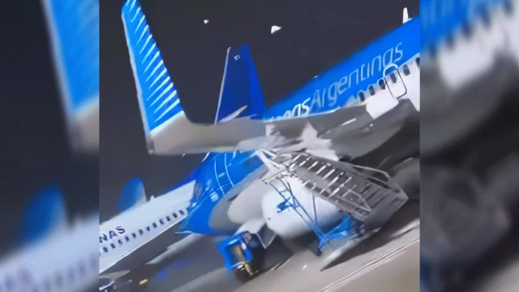 Watch Severe Winds Hit Airport In Argentina, Damaging Almost 20 Planes