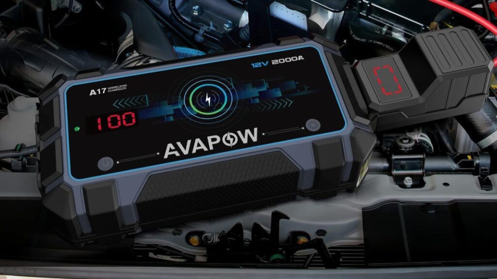 This car jump starter holds a charge for 9 months and is on sale for under $59