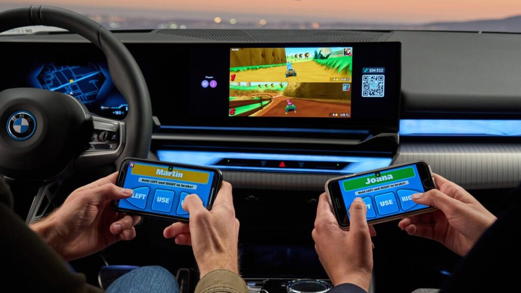 Now BMW Thinks People Want To Play Video Games In Their Car