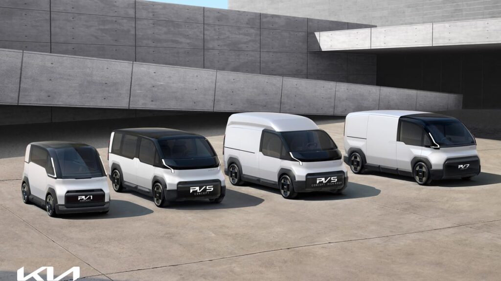 Kia's Adorable PBV Concepts Are The Modular Electric Vans We Deserve