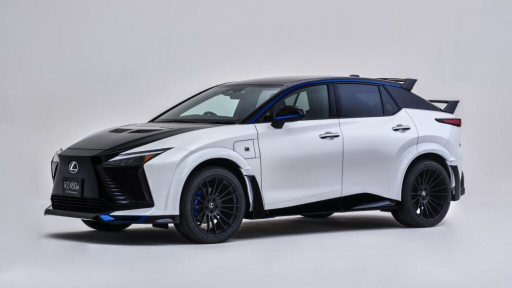 Lexus RZ 450e F Sport Performance revealed at Tokyo Auto Salon