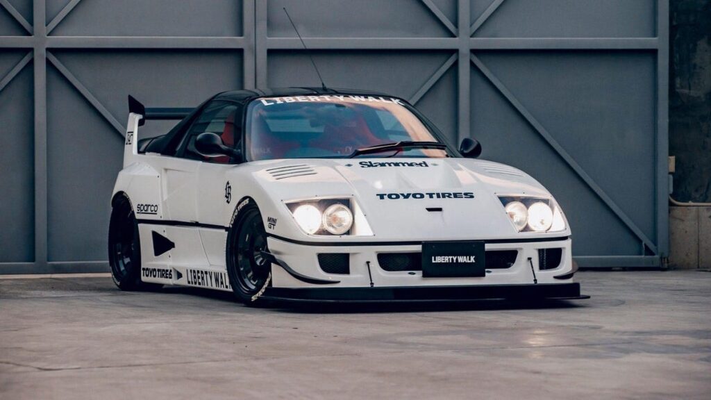 Liberty Walk's Ferrari F40 Bodykit For The Autozam AZ-1 Is Way Cooler Than A Real F40