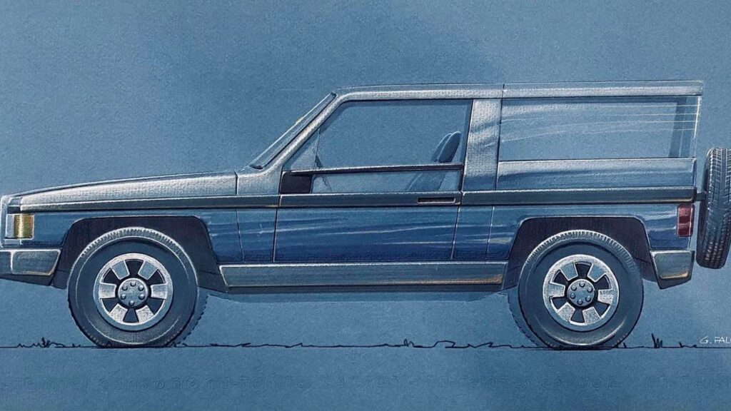 Unearthed Sketches Reveal An Off-Roader Volvo Almost Built In The 1970s