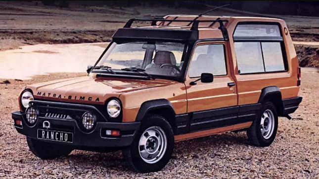 Image for article titled The Matra Rancho Predicted The Off-Road Boom Nearly 50 Years Ago