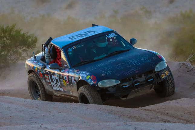 Image for article titled I Entered My Lifted Miata In A real Off-Road Race, Here&#39;s What Happened