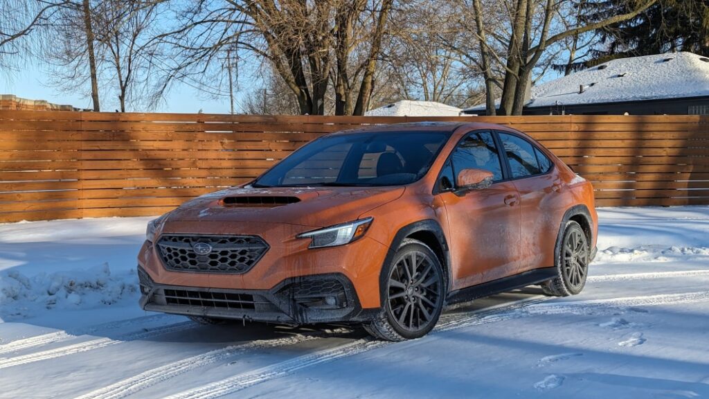 Surprise, our long-term Subaru WRX is a blast in snow