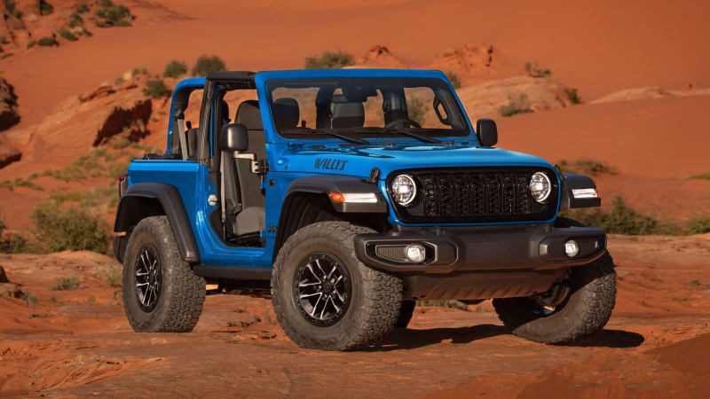 2024 Jeep Wrangler two-door gets available 35-inch tire package