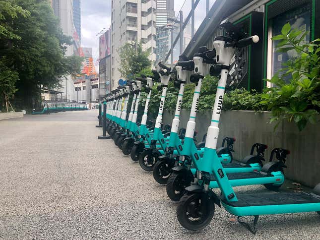 Image for article titled E-Scooter Traffic Violations Increased 400 Percent In Japan In Last Six Months