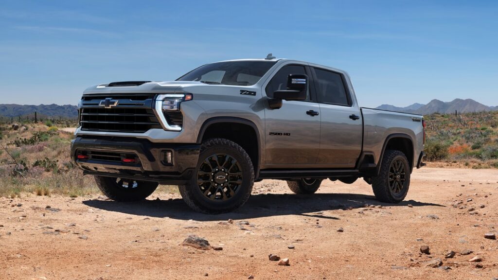 2025 Chevy Silverado HD adds Trail Boss trim