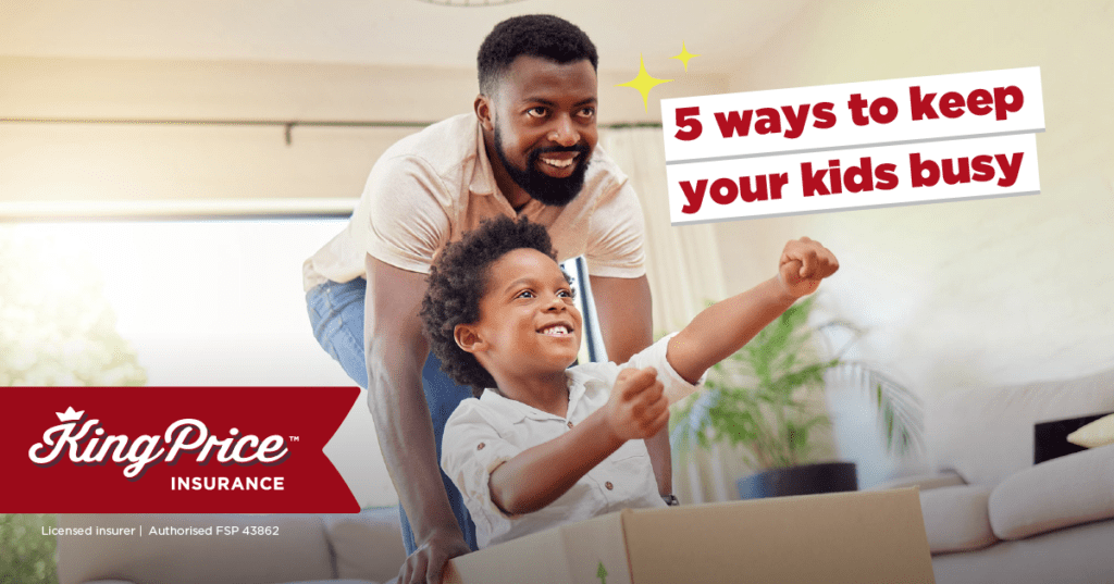 5 ways to keep your kids busy