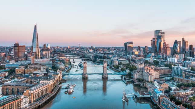 London skyline