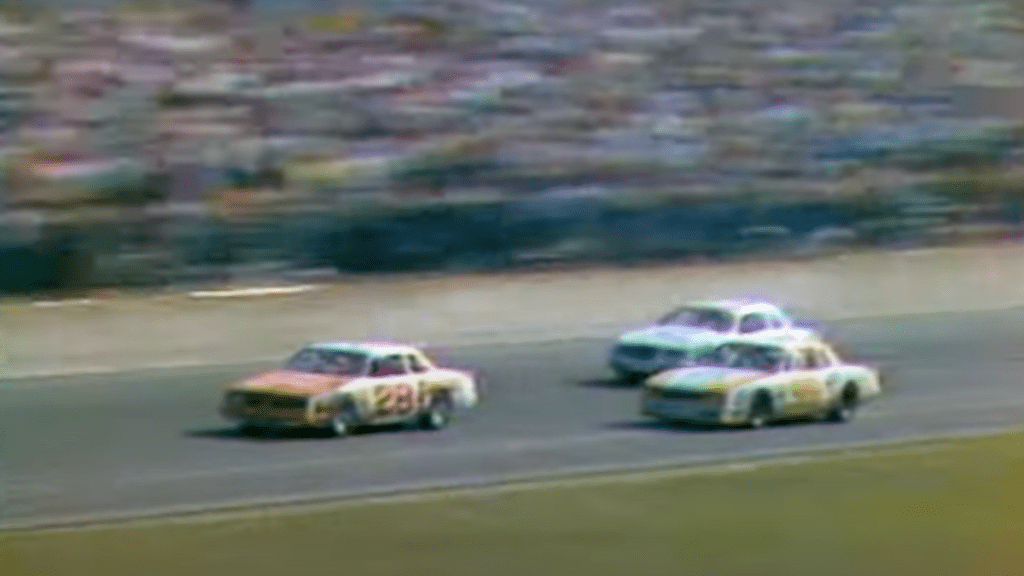 Cale Yarborough Won The Daytona 500 In A Show Car Borrowed From A Local Hardee's Restaurant