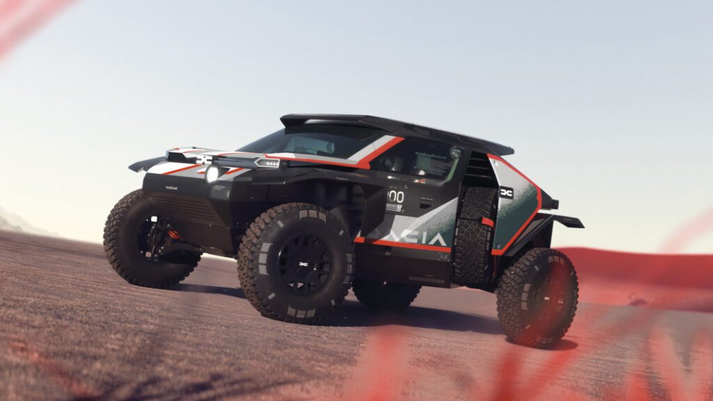 Dacia Sandrider turns the 'cool, robust' Manifesto concept into a Dakar Rally race car