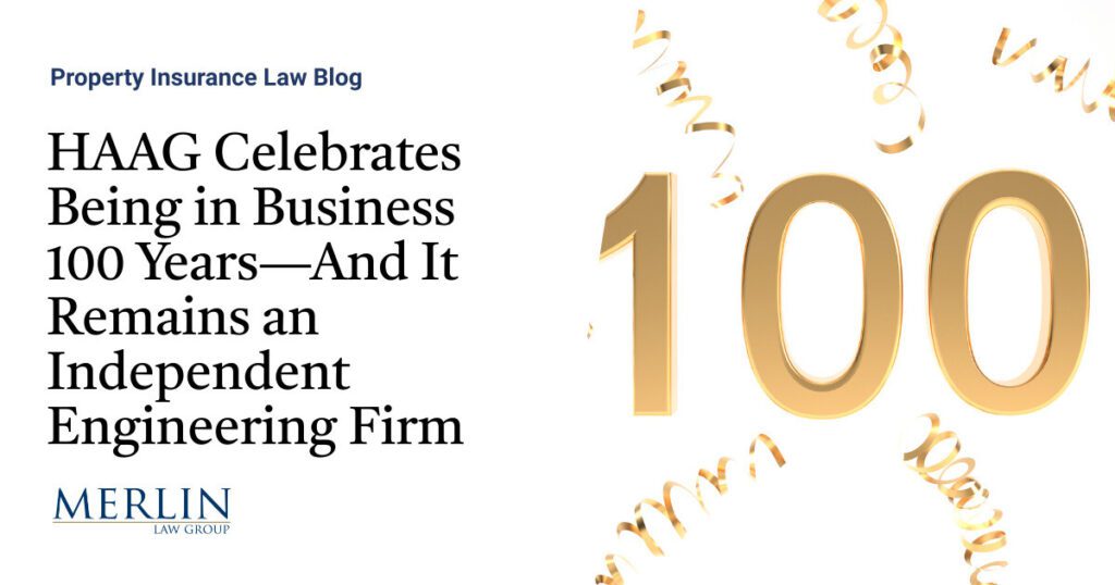 HAAG Celebrates Being in Business 100 Years—And It Remains an Independent Engineering Firm