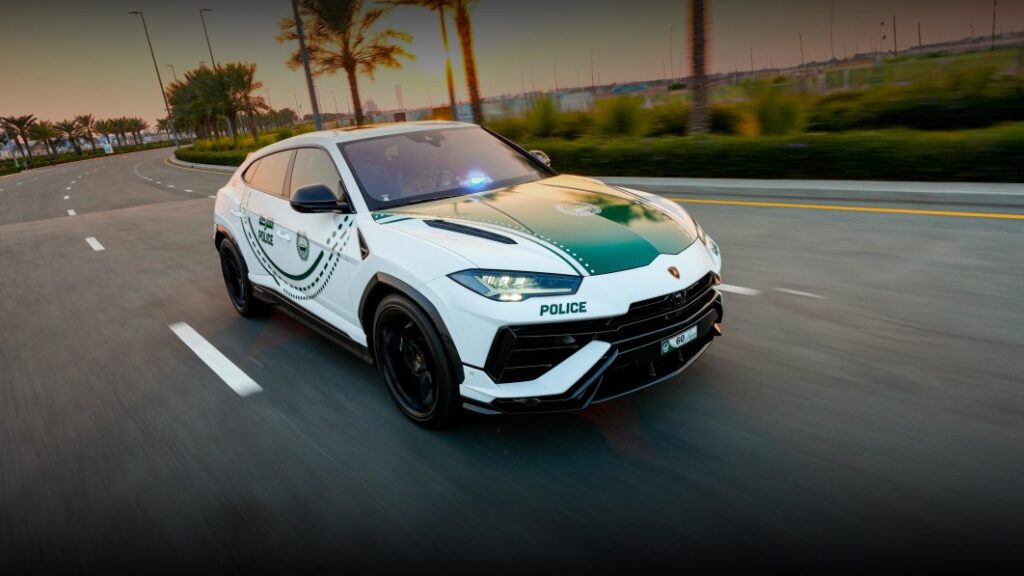 Lamborghini Urus Performante reports for patrol car duty in Dubai