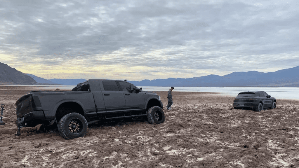 Taking Your Rented Porsche Macan Mudding In Death Valley Will Probably Land You In Jail