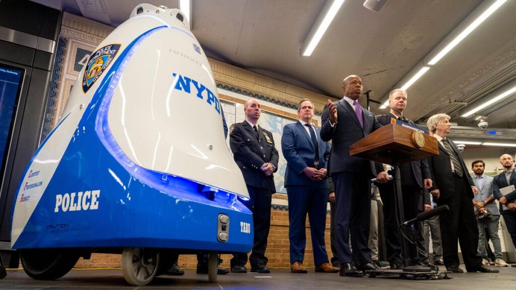 Robot's Time Patrolling The NYC Subway Has Come To An End