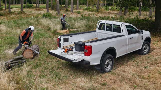 Image for article titled The 2024 Ford Ranger Single Cab Is A Glorious Return To Form