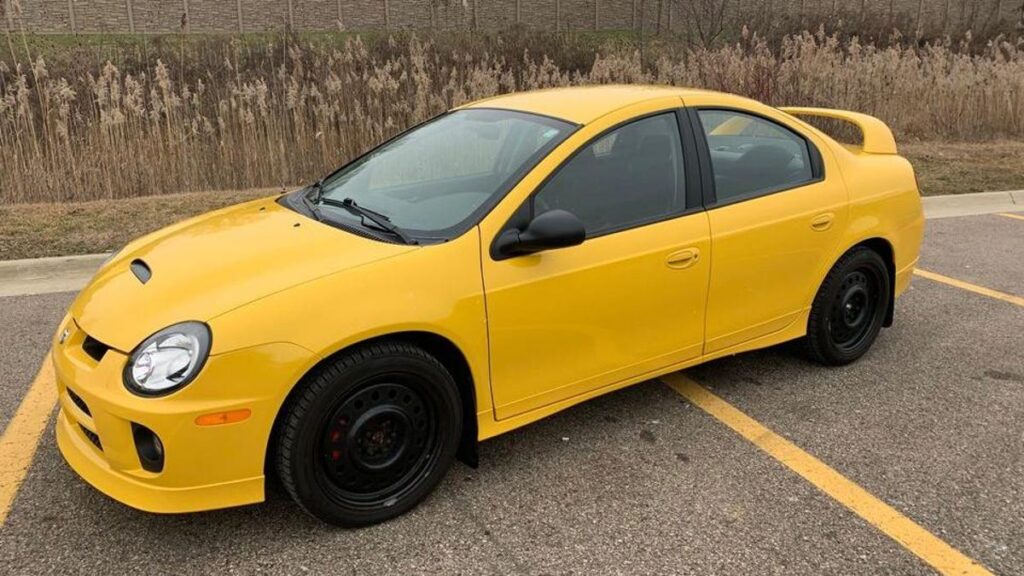 This Dodge Neon SRT-4 Has Just 5,600 Miles And Awesome Steelies