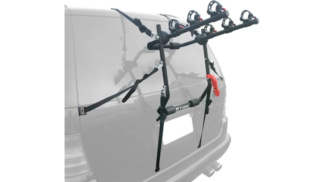 Tyger Auto Deluxe 3-Bike Trunk Mount Bicycle Rack