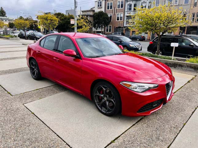 Image for article titled At $20,250, Will This 2017 Alfa Romeo Giulia Q4 Make For A Beloved Deal?